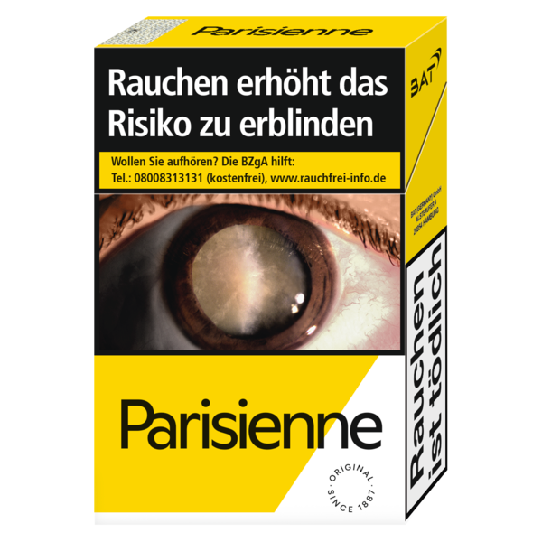 Parisienne Jaune 10 x 20 Zigaretten Parisienne Jaune 10 x 20 Zigaretten